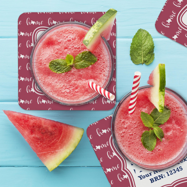 Custom Design - Coaster Set - LIFESTYLE