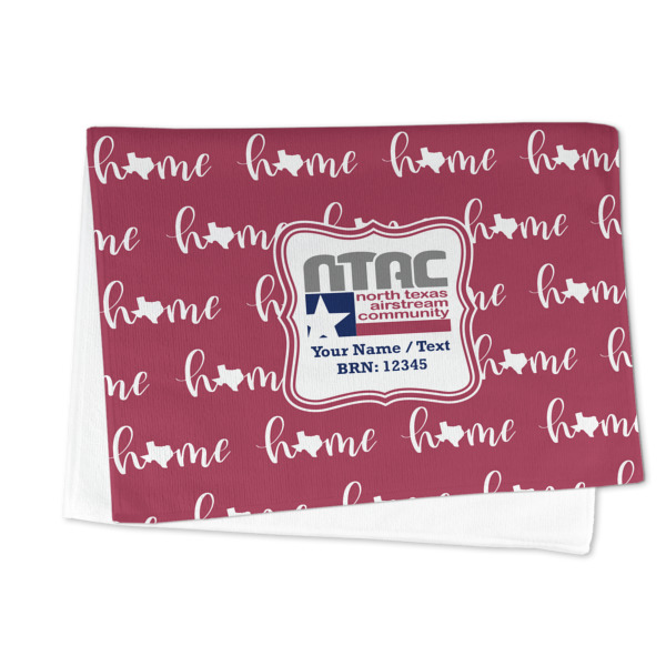 Custom Design - Microfiber Dish Towel - FOLDED HALF