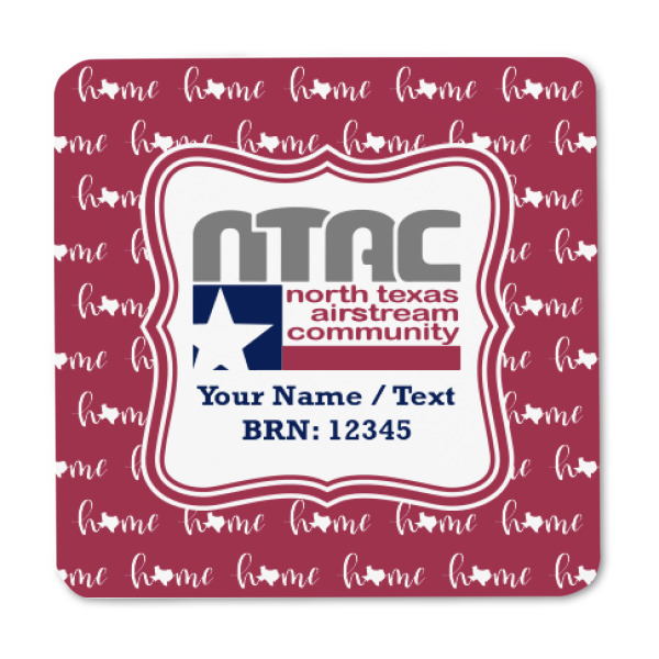 Custom Design - Square Fridge Magnet - FRONT