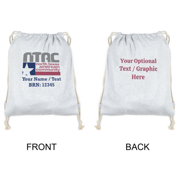 Custom Design - Drawstring Backpacks - Sweatshirt Fleece - Double Sided - APPROVAL