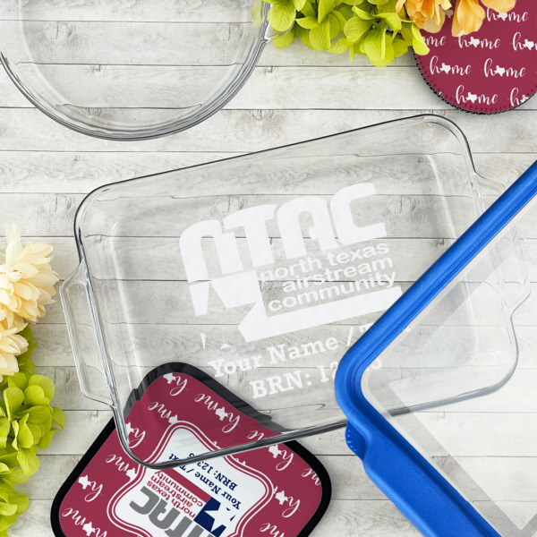 Custom Design - Glass Baking Dish - 13"x9" - Lifestyle