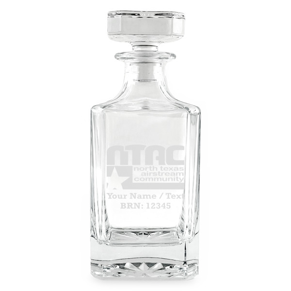 Custom Design - Whiskey Decanter - 26oz Square - Approval