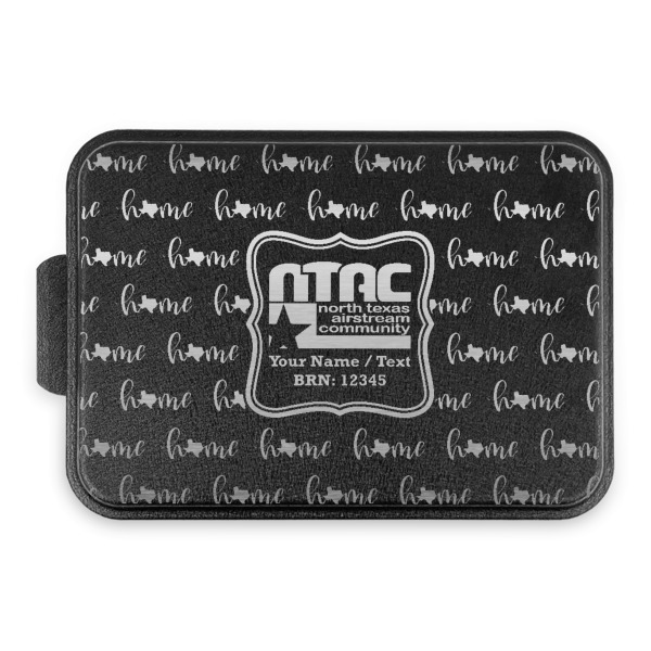 Custom Design - Aluminum Baking Pan - Black Lid - FRONT