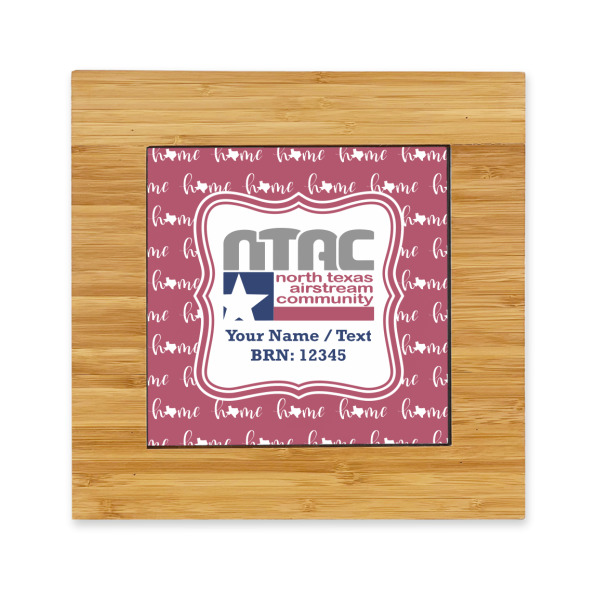 Custom Design Your Own Bamboo Trivet with Ceramic Tile Insert
