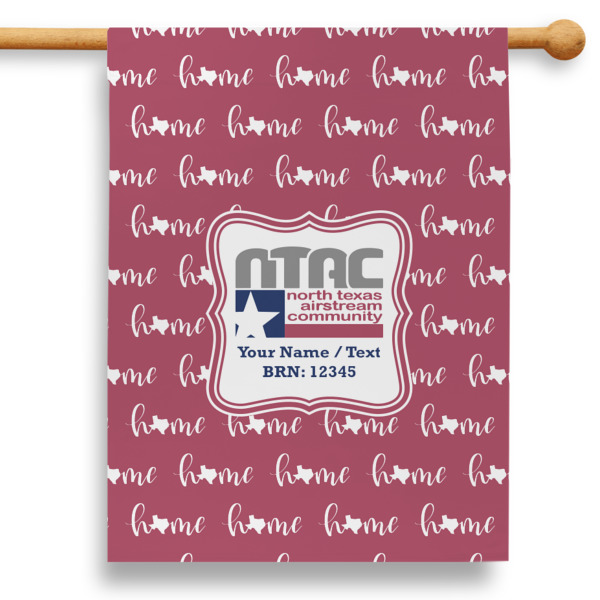 Custom North Texas Airstream Community 28" House Flag