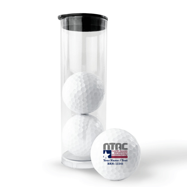 Custom Design - Golf Balls - Generic - Set of 3 - PACKAGING