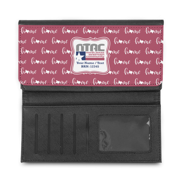 Custom Design - Ladies Wallet - Half Way Open