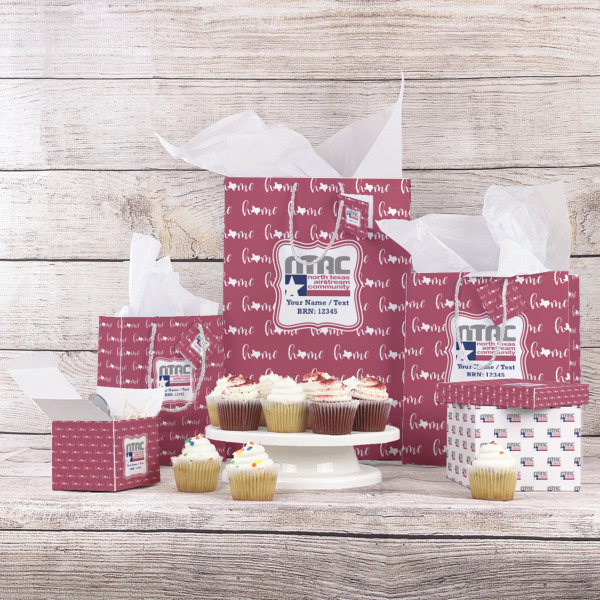 Custom Design - Gift Bags - In Context