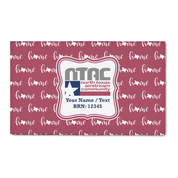 Custom North Texas Airstream Community Indoor Area Rug - 3' x 5'