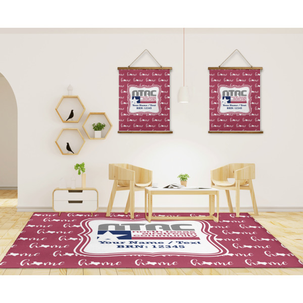 Custom Design - 8'x10' Indoor Area Rugs - IN CONTEXT