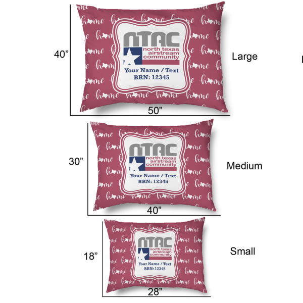 Custom Design - Outdoor Dog Beds - SIZE CHART