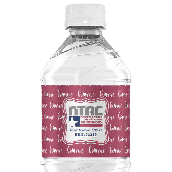 Custom Design - Water Bottle Label - Single Front