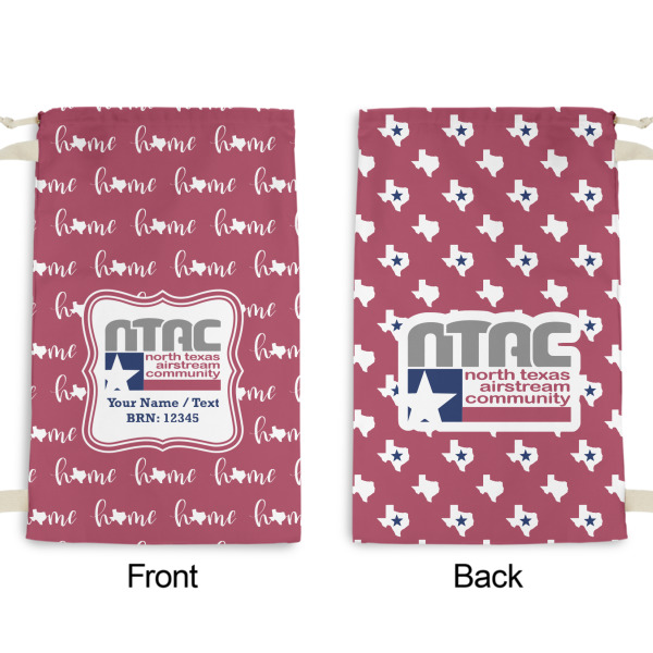 Custom Design - Small Laundry Bag - Front & Back View