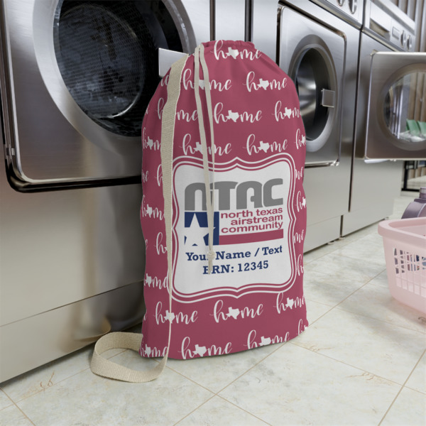 Custom Design - Large Laundry Bag - In Context