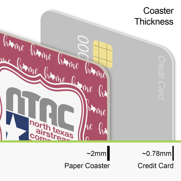 Custom Design - Coaster Thickness