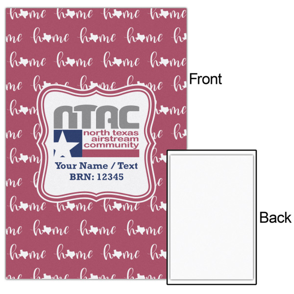 Custom Design - 24x36 - Matte Poster - Front & Back