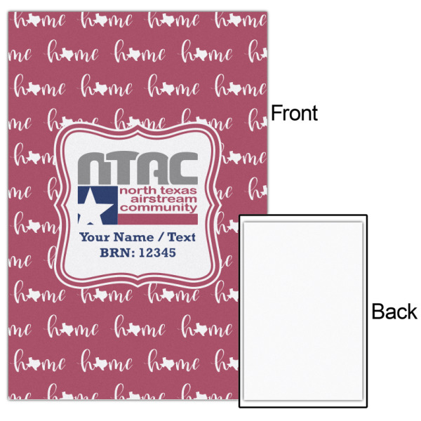 Custom Design - 20x30 - Matte Poster - Front & Back