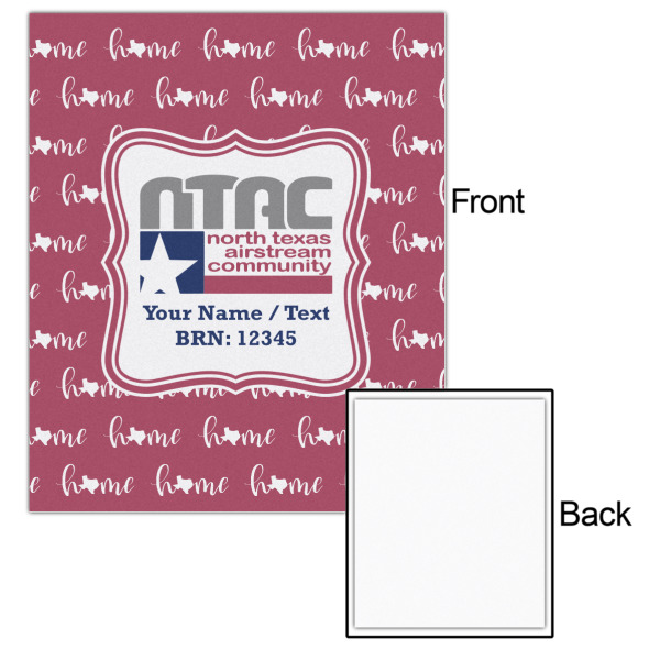 Custom Design - 20x24 - Matte Poster - Front & Back