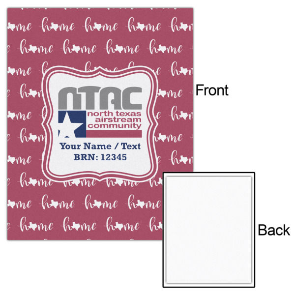 Custom Design - 16x20 - Matte Poster - Front & Back