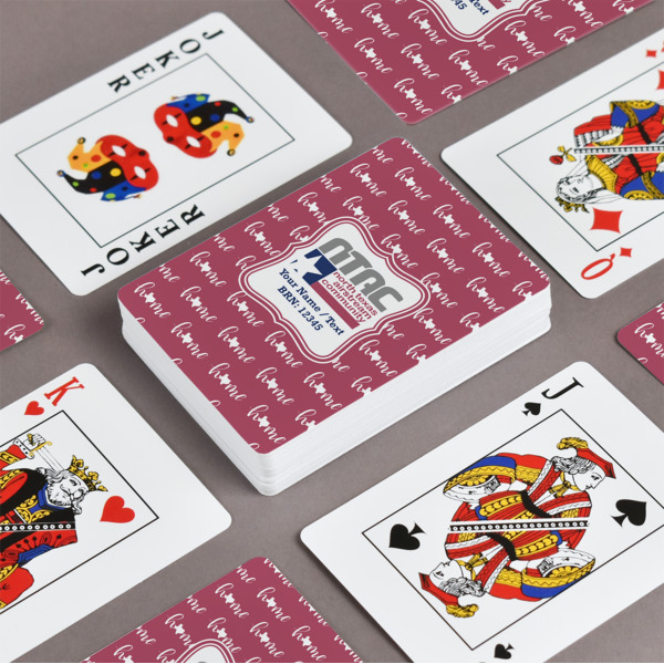 Custom Design - Playing Cards - Front & Back View