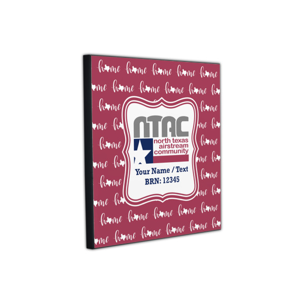 Custom Design - 12x12 Wood Print - Angle View