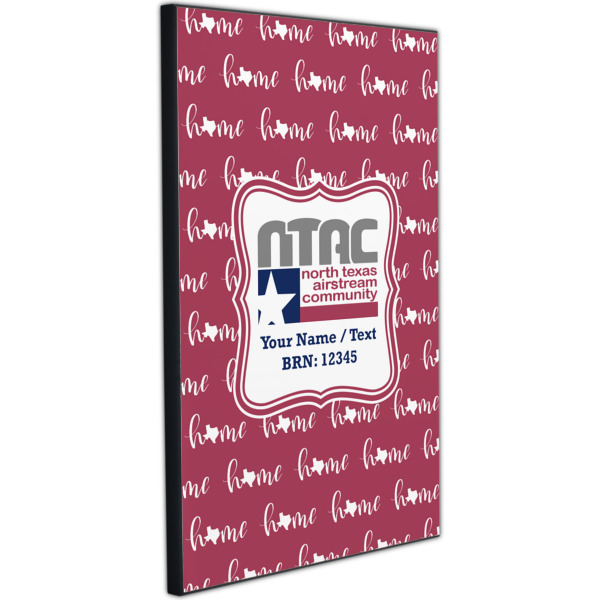 Custom Design - 20x30 Wood Print - Angle View