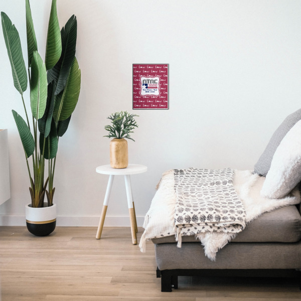 Custom Design - 11x14 Wood Print - In Context