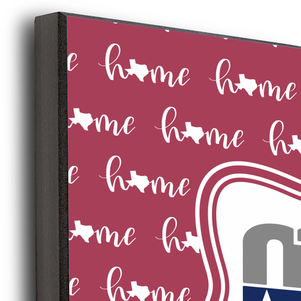 Custom Design - 12x12 Wood Print - Closeup