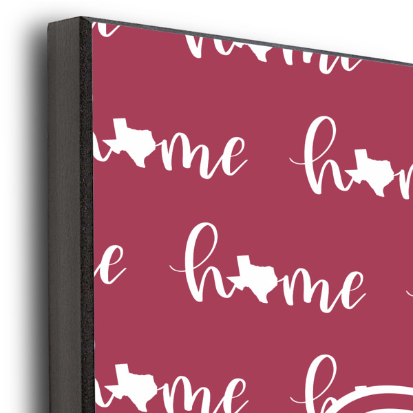 Custom Design - 16x20 Wood Print - Closeup