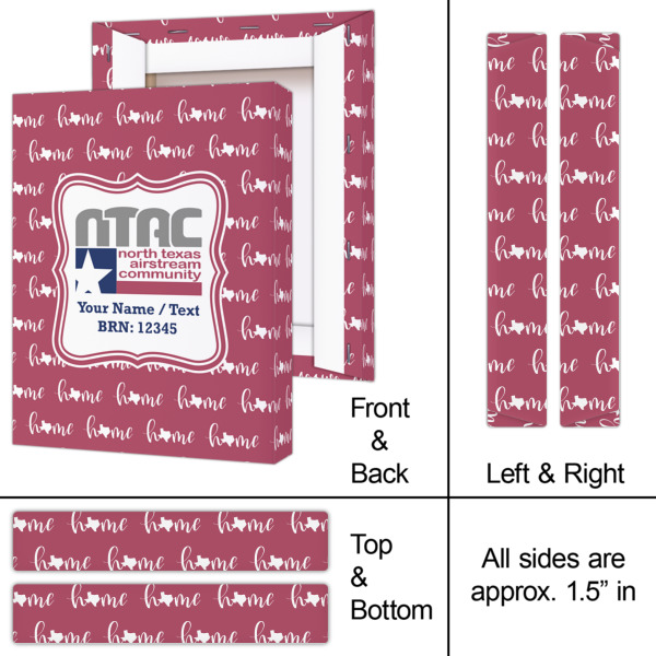 Custom Design - 8x10 - Canvas Print - Approval