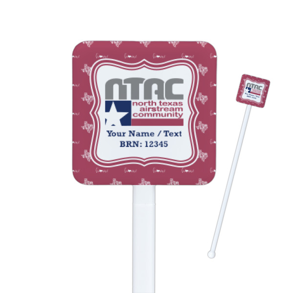 Custom Design Your Own Square Plastic Stir Sticks