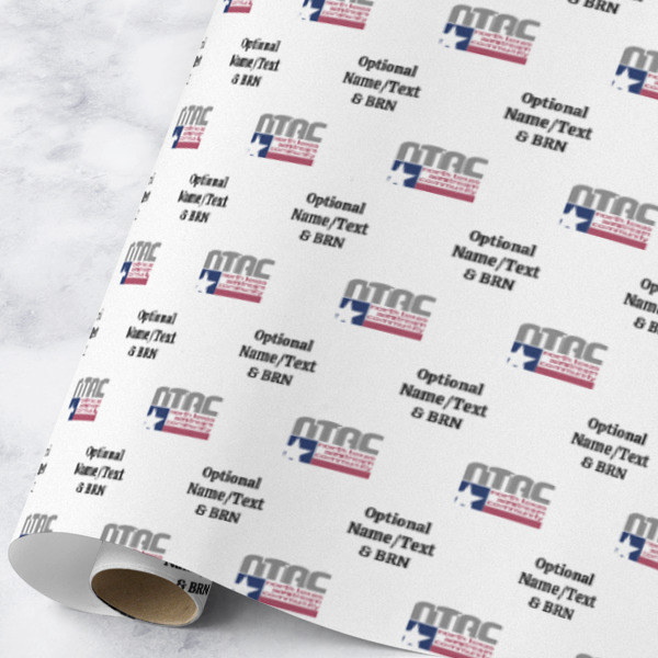 Custom North Texas Airstream Community Wrapping Paper Roll - Large - Matte