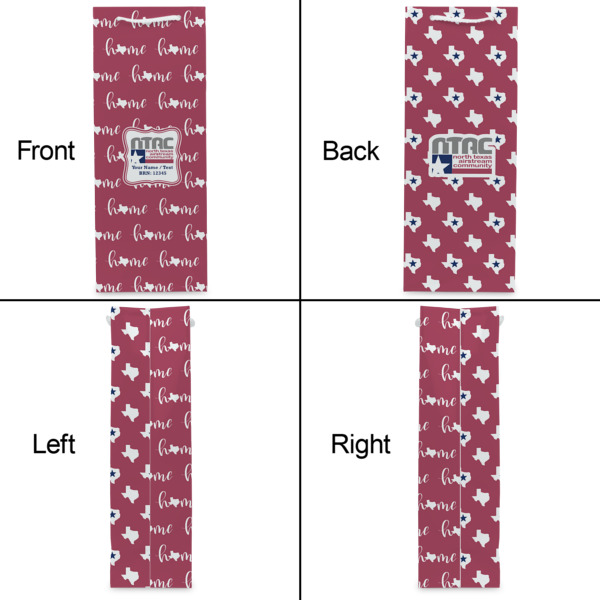 Custom Design - Wine Gift Bag - Matte - Approval