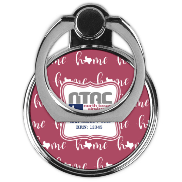 Custom Design - Cell Phone Ring Stand & Holder - Front (Collapsed)