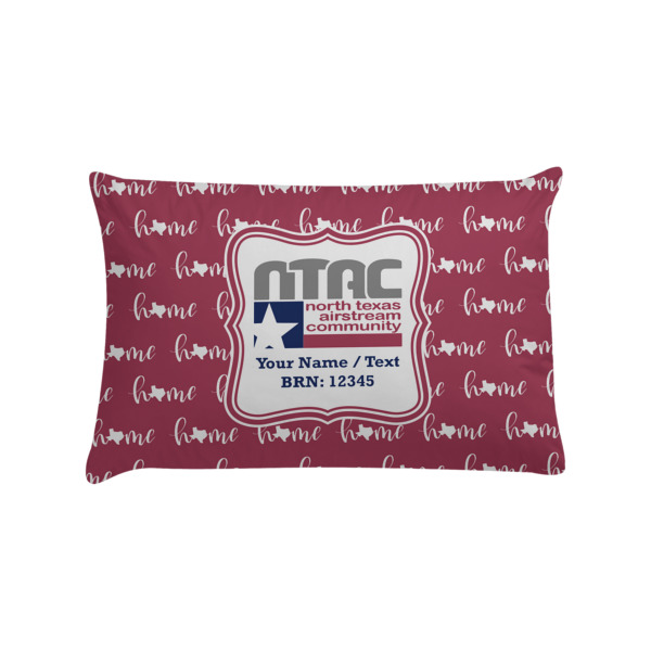 Custom North Texas Airstream Community Pillow Case - Standard