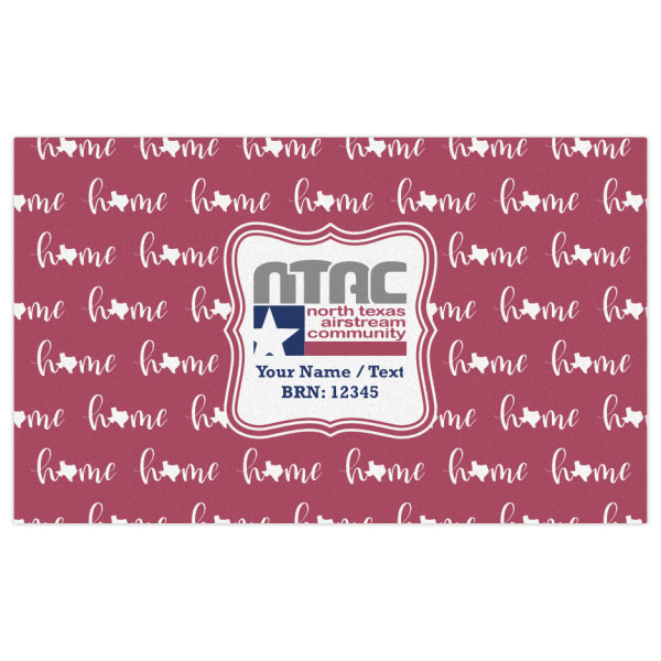 Custom Design - Indoor / Outdoor Rug - 3'x5' - Front Flat