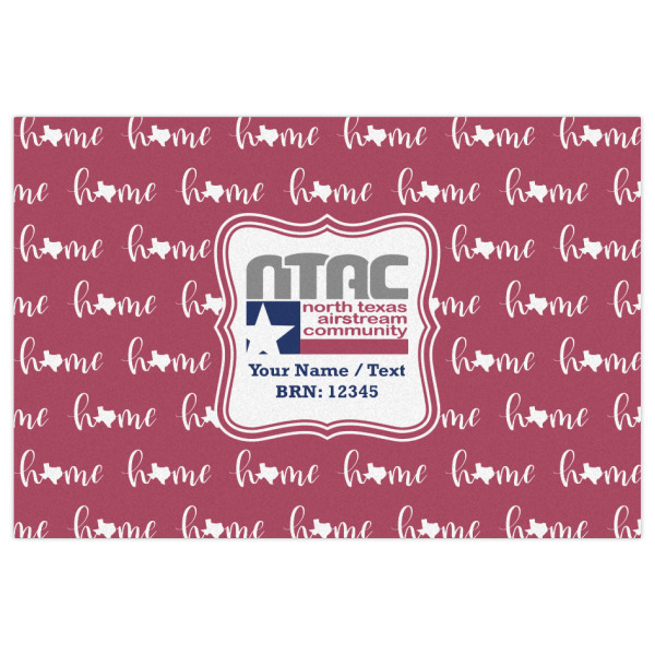 Custom Design - Indoor / Outdoor Rug - 2'x3' - Front Flat