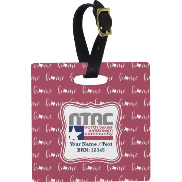 Custom Design - Personalized Square Luggage Tag