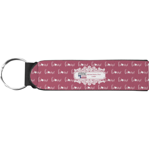 Custom Design Your Own Neoprene Keychain Fob