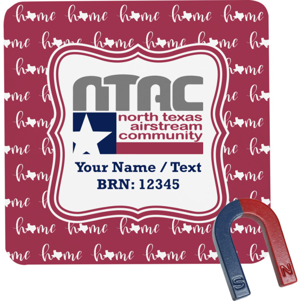 Custom Design Your Own Square Fridge Magnet