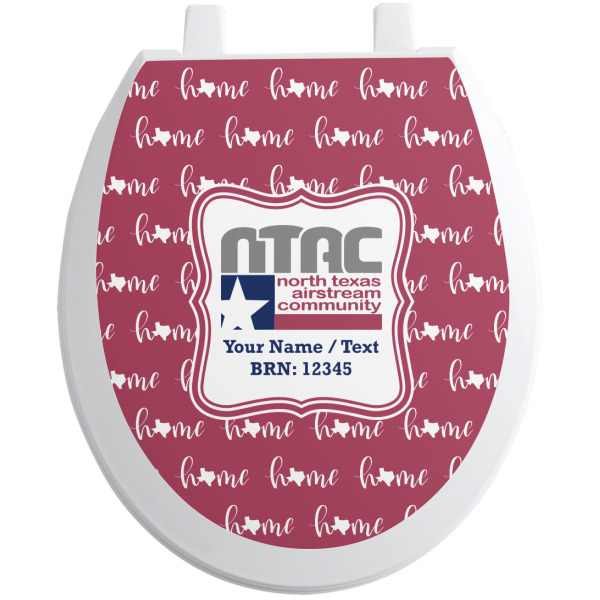 Custom Design Your Own Toilet Seat Decal