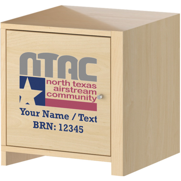 Custom Design - Wall Graphic on Wooden Cabinet