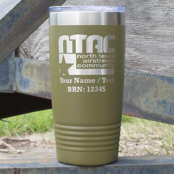 Custom Design - Olive Polar Camel Tumbler - 20oz - Main