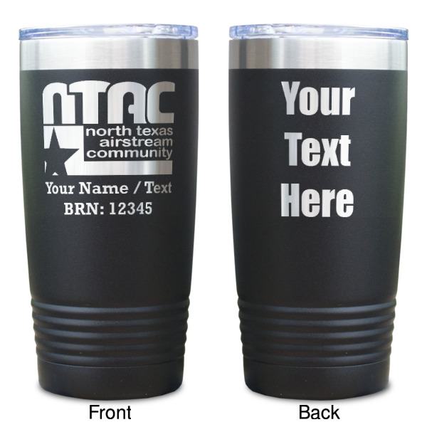 Custom Design - Black Polar Camel Tumbler - 20oz - Double Sided  - Approval