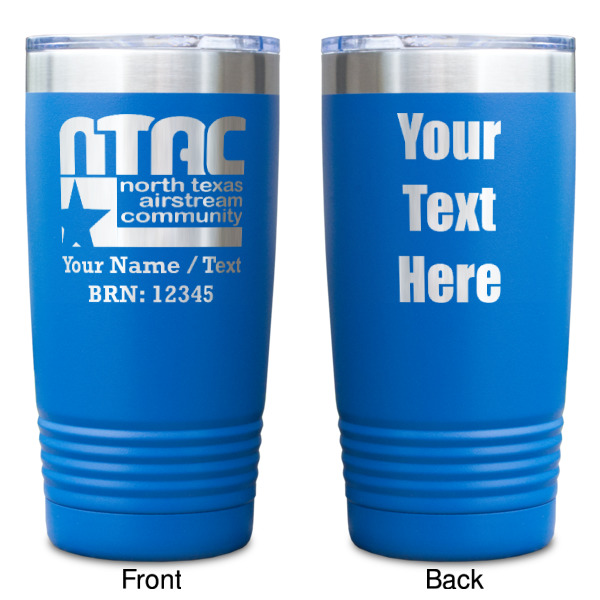 Custom Design - Blue Polar Camel Tumbler - 20oz - Double Sided - Approval