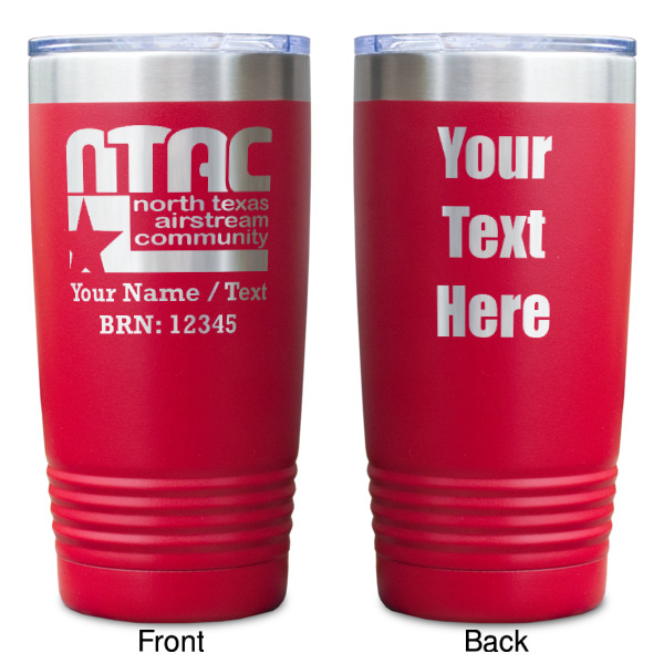 Custom Design - Red Polar Camel Tumbler - 20oz - Double Sided - Approval