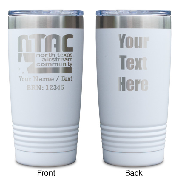 Custom Design - White Polar Camel Tumbler - 20oz - Double Sided - Approval