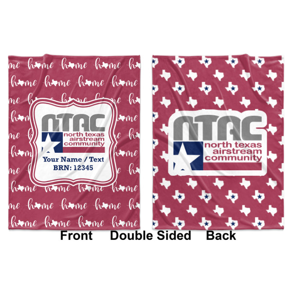 Custom Design - Baby Blanket (Double Sided - Printed Front and Back)