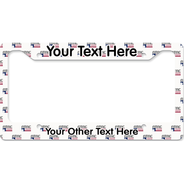 Custom Design - License Plate Frame - Style B