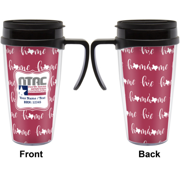 Custom Design - Travel Mug with Black Handle - Approval